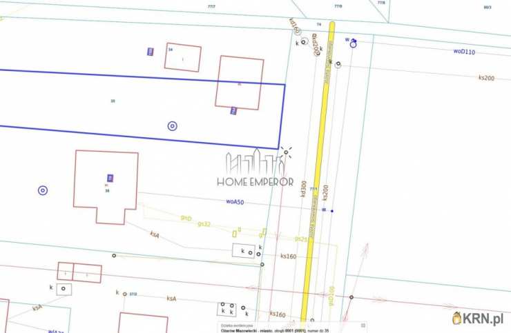 Ożarów Mazowiecki, ul. J. Sowińskiego, Działki  na sprzedaż, 