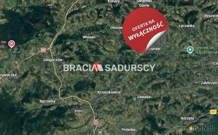 Działki  na sprzedaż, Krzyszkowice, ul. , 