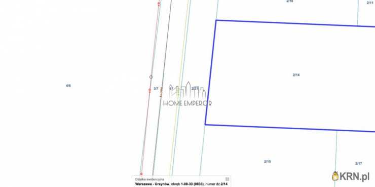Warszawa, Ursynów/Grabów, ul. Hołubcowa, Działki  na sprzedaż, 