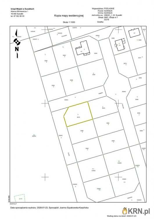 Działki  na sprzedaż, Suwałki, ul. , 