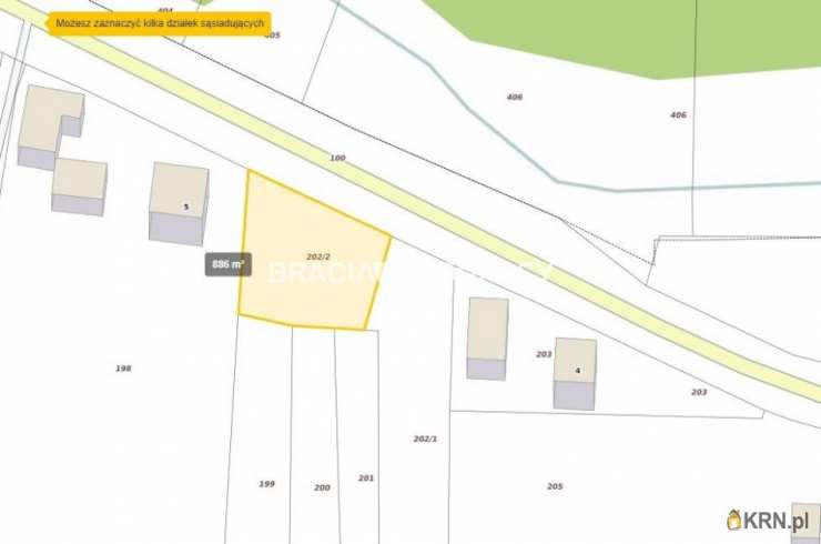 BRACIA SADURSCY NIERUCHOMOŚCI ODDZIAŁ BS5 NOWA HUTA, Działki  na sprzedaż, Ispina, ul. 