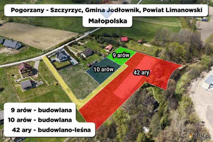 Działki  na sprzedaż, Pogorzany, ul. , 