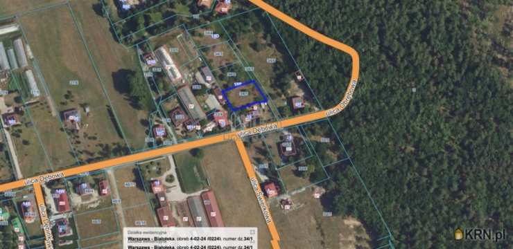Warszawa, Białołęka/Choszczówka, ul. Dębowa, Działki  na sprzedaż, 