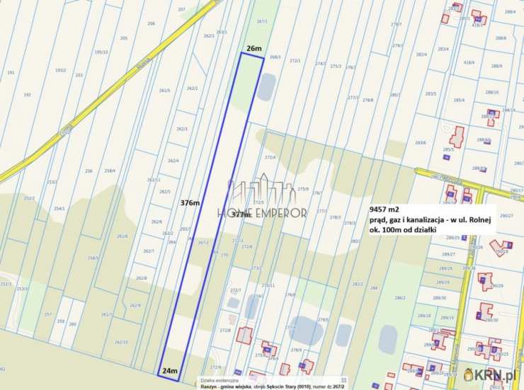 Działki  na sprzedaż, Sękocin Stary, ul. Rolna, 