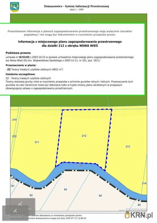 Siemysłów, ul. , , Działki  na sprzedaż