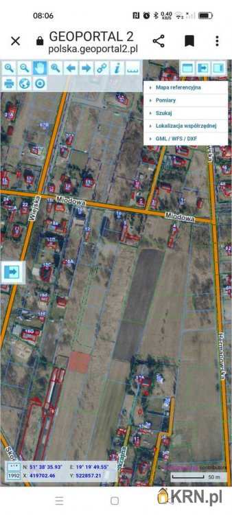 Działki  na sprzedaż, , Pabianice, ul. 