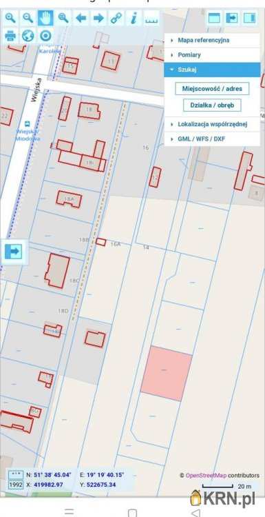 Działki  na sprzedaż, Pabianice, ul. , 