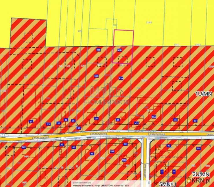 Działki  na sprzedaż, Umiastów, ul. Leszczynowa, 