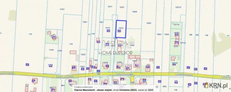 , Umiastów, ul. Leszczynowa, Działki  na sprzedaż