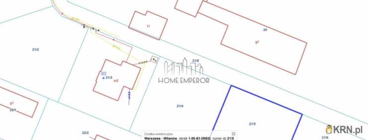 Warszawa, Wilanów/Powsin, ul. Rosochata, , Działki  na sprzedaż