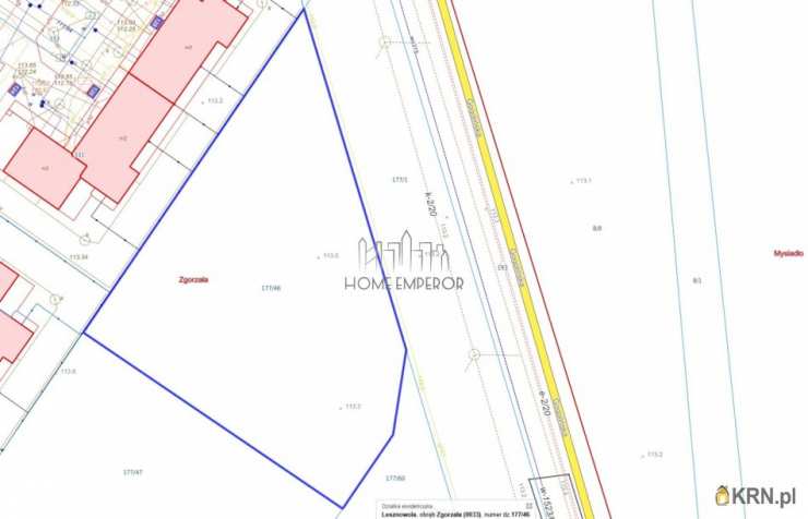 Zgorzała, ul. Gogolińska, Działki  na sprzedaż, 