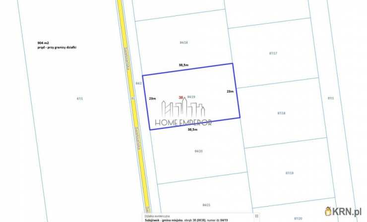 Działki  na sprzedaż, , Sulejówek, ul. Świętojańska