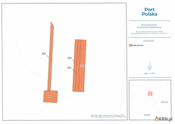 , Działki  do wynajęcia, Teresin, ul. 