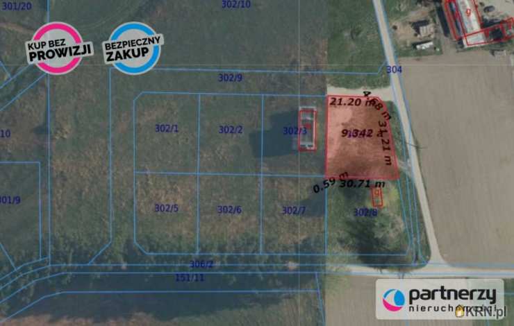 Działki  na sprzedaż, , Rębiechowo, ul. Graniczna