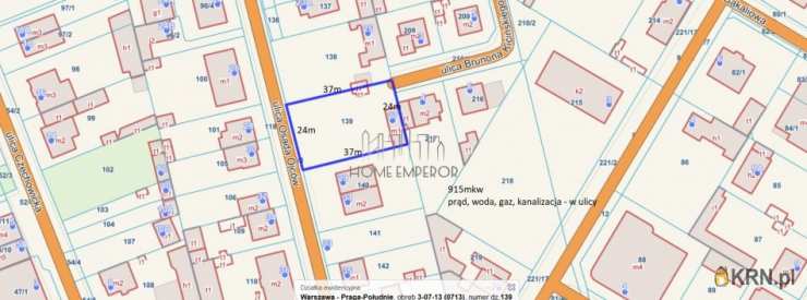 , Warszawa, Praga Południe/Gocławek, ul. Osada Ojców, Działki  na sprzedaż