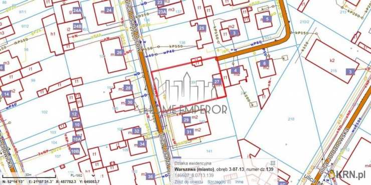 Działki  na sprzedaż, , Warszawa, Praga Południe/Gocławek, ul. Osada Ojców