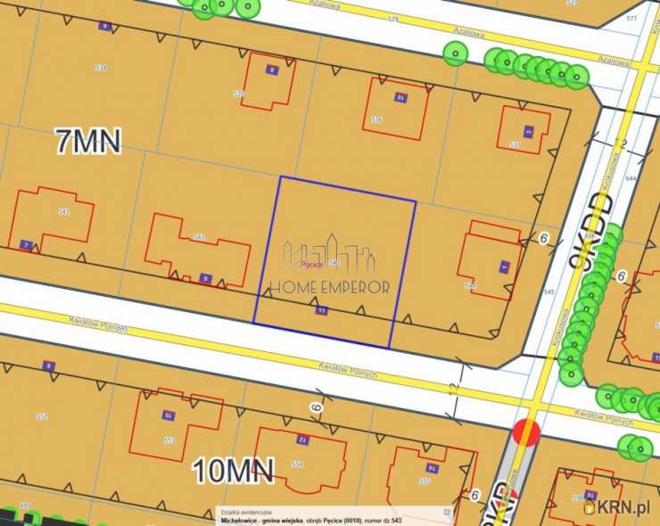 Działki  na sprzedaż, Pęcice, Pęcice-PGR, ul. Kwiatów Polnych, 