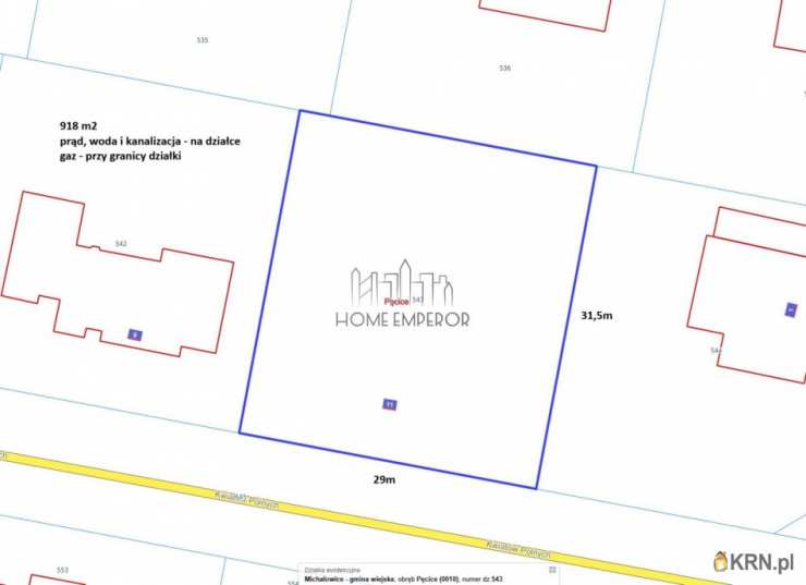 Działki  na sprzedaż, , Pęcice, Pęcice-PGR, ul. Kwiatów Polnych