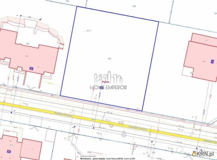Pęcice, Pęcice-PGR, ul. Kwiatów Polnych, Działki  na sprzedaż, 