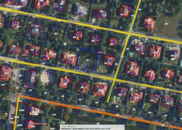 Pęcice, Pęcice-PGR, ul. Kwiatów Polnych, , Działki  na sprzedaż