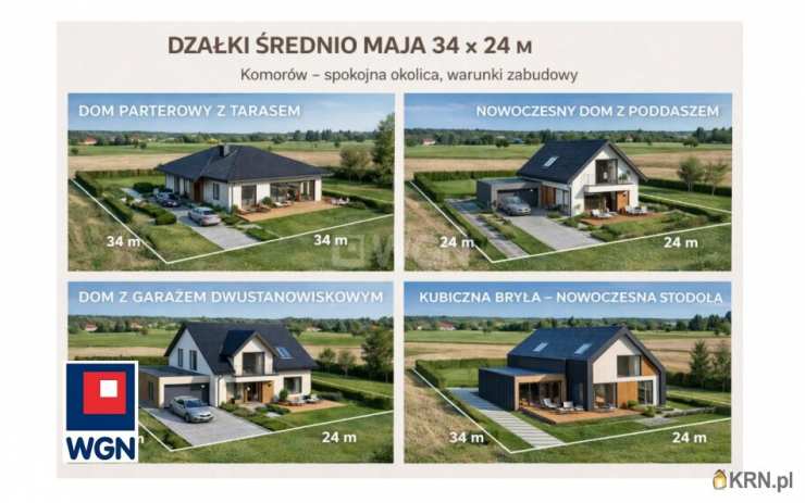 , Działki  na sprzedaż, Komorów, ul. 