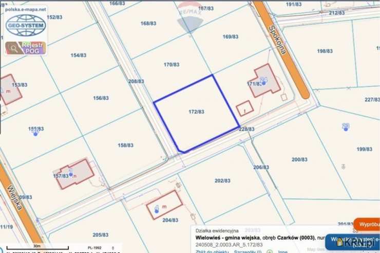 Działki  na sprzedaż, Czarków, ul. , 