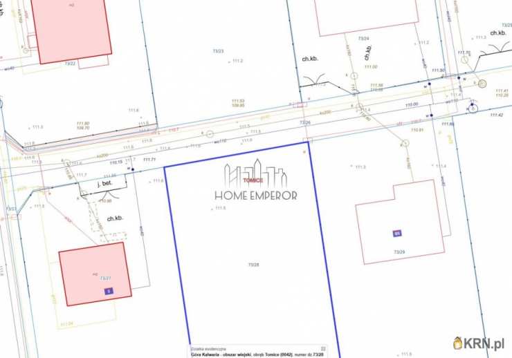 Tomice, ul. J. Kochanowskiego, Działki  na sprzedaż, 