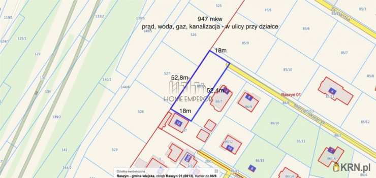Raszyn, ul. Wąska, Działki  na sprzedaż, 