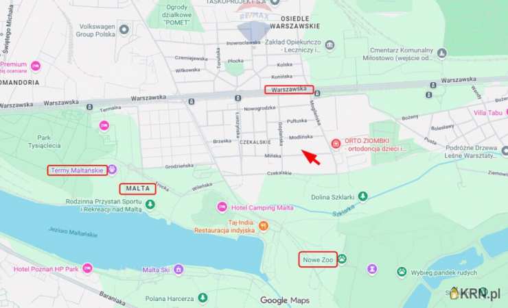 Poznań, Nowe Miasto, ul. , Działki  na sprzedaż, 