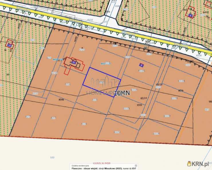 Działki  na sprzedaż, Mieszkowo, ul. Szklarniowa, 