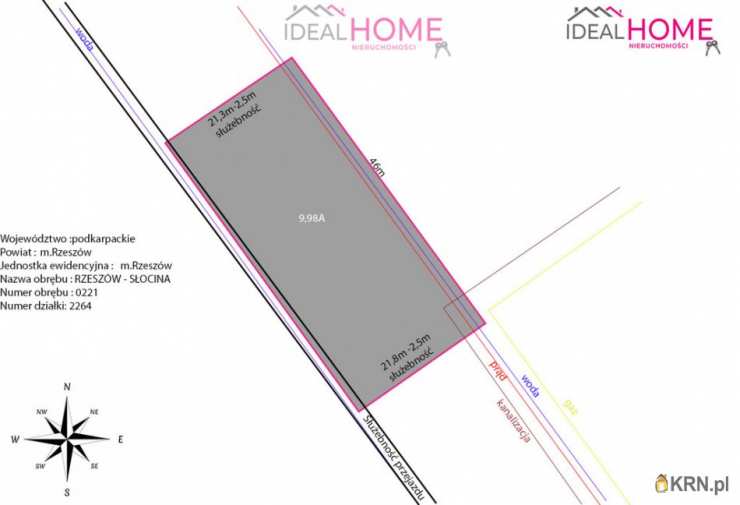 Rzeszów, Słocina, ul. , , Działki  na sprzedaż