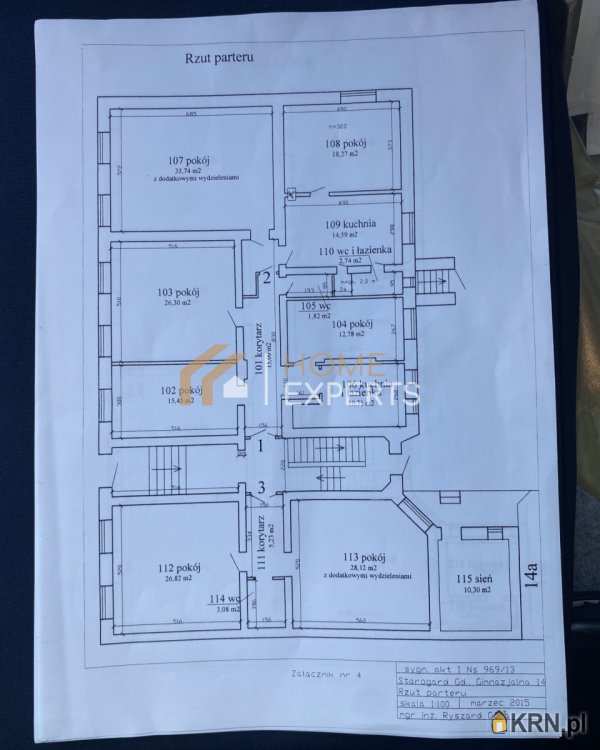 25 pokojowe, Kamienice  na sprzedaż, Starogard Gdański, ul. Gimnazjalna