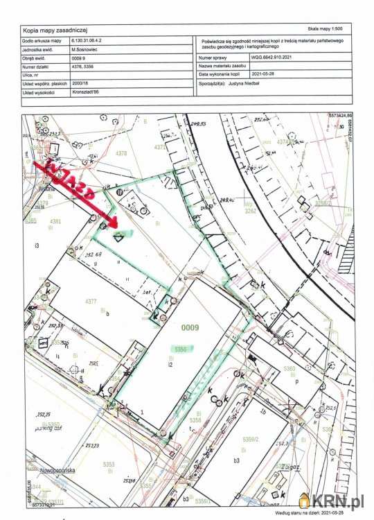 Lokal użytkowy  na sprzedaż, Sosnowiec, ul. Nowopogońska, 