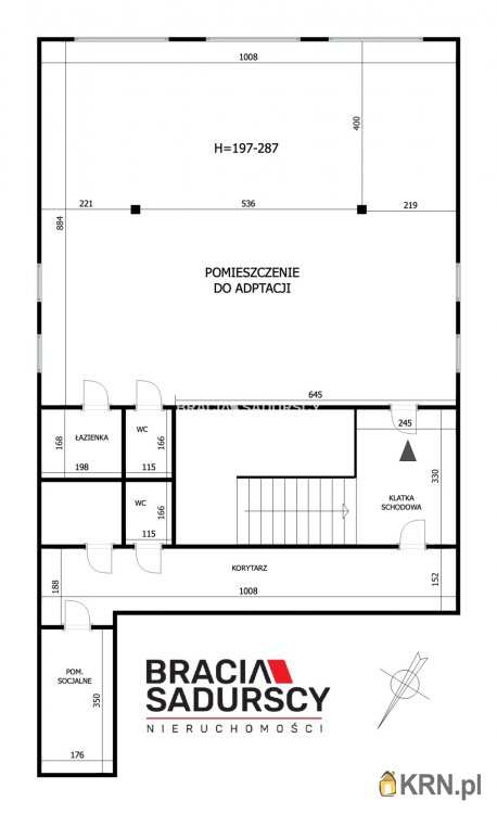 Kraków, Dębniki/Kostrze, ul. Skotnicka, 1 pokojowe, Lokal użytkowy  do wynajęcia