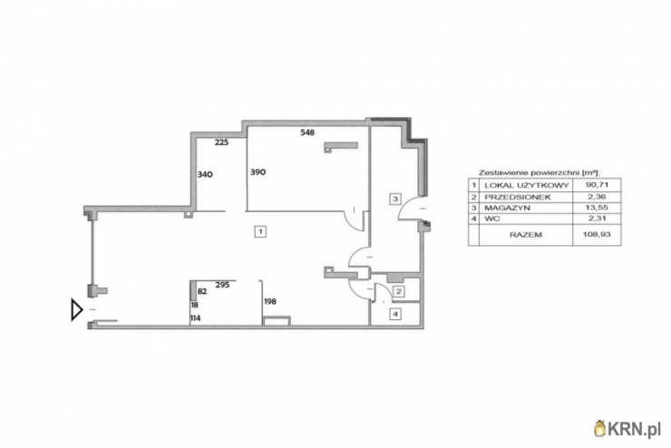 , Lokal użytkowy  do wynajęcia, Kraków, Grzegórzki/Dąbie, ul. Dąbska