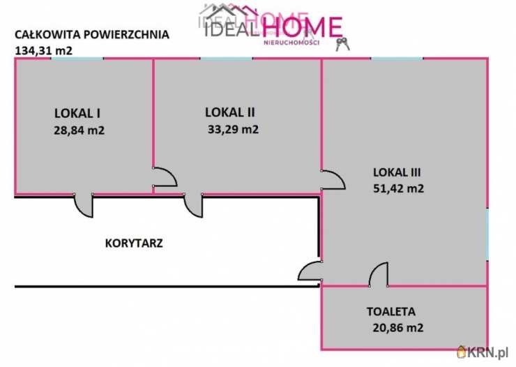 Lokal użytkowy  do wynajęcia, 3 pokojowe, Jasionka, ul. 