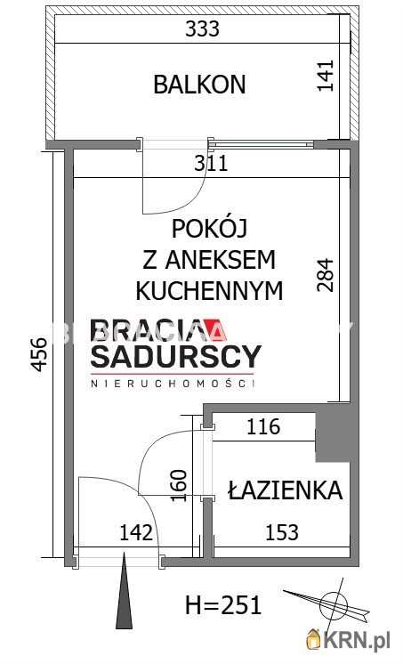 1 pokojowe, Kraków, Prądnik Czerwony, ul. Z. Klemensiewicza, Lokal użytkowy  na sprzedaż