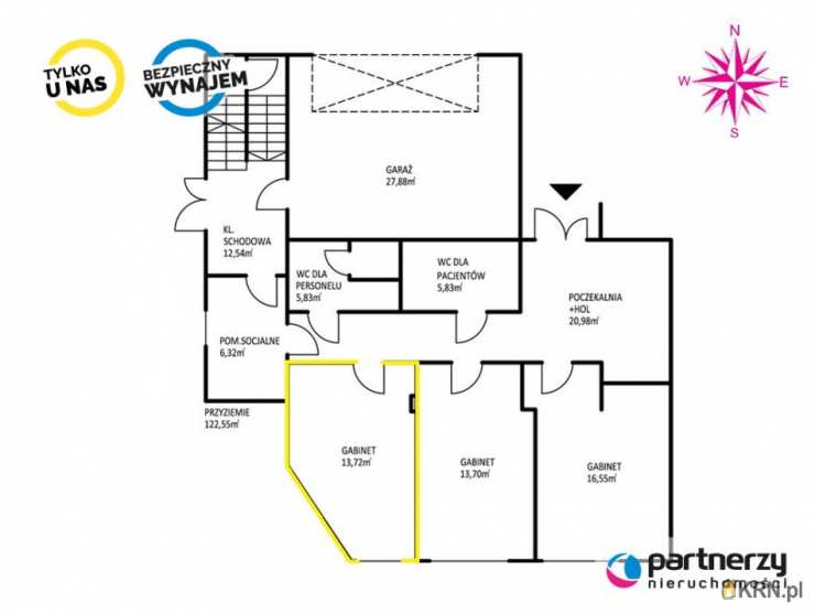 , Gdańsk, Strzyża, ul. T. Sygietyńskiego, Lokal użytkowy  do wynajęcia