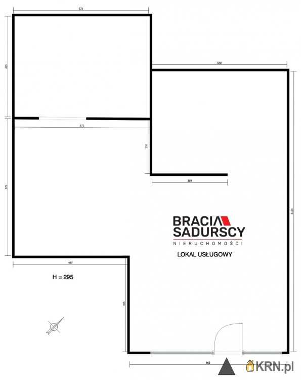 Lokal użytkowy  do wynajęcia, 3 pokojowe, Kraków, Prądnik Czerwony, ul. 29 Listopada