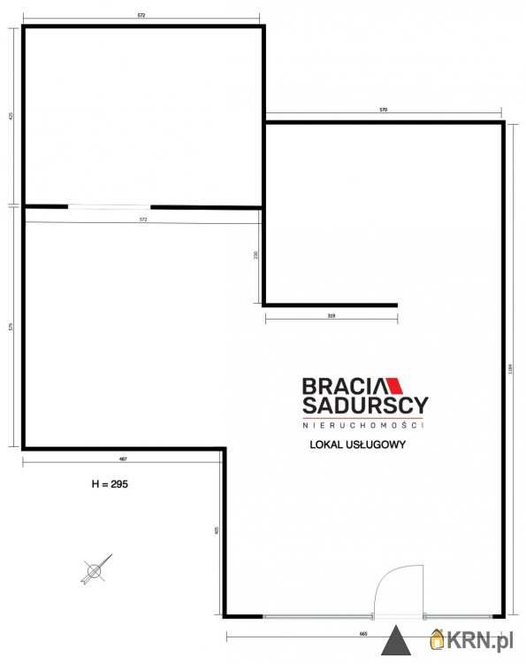 Lokal użytkowy  do wynajęcia, Kraków, Prądnik Czerwony, ul. 29 Listopada, 3 pokojowe