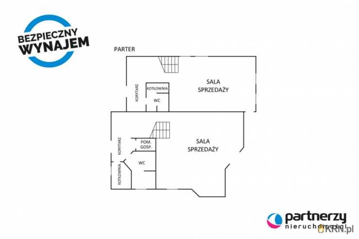 PARTNERZY Nieruchomości sp. z o.o., Lokal użytkowy  do wynajęcia, Kwidzyn, ul. Słowiańska