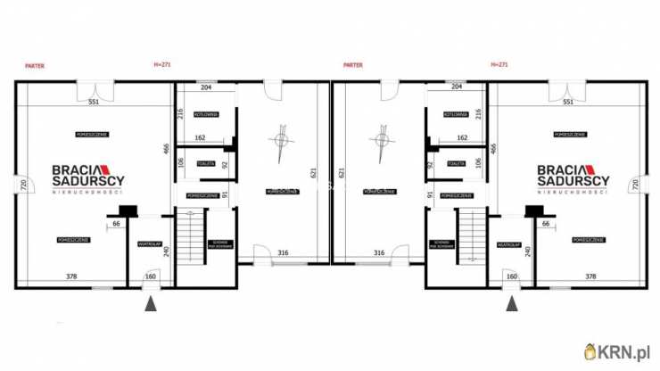12 pokojowe, Skała, ul. Polna, Lokal użytkowy  do wynajęcia
