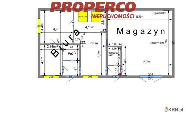 Kielce, Pod Telegrafem, ul. , , Lokal użytkowy  do wynajęcia