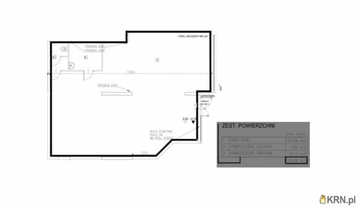 Skawina, ul. , Lokal użytkowy  na sprzedaż, 3 pokojowe