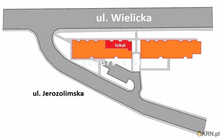 Lokal użytkowy  do wynajęcia, , Kraków, Podgórze/Stare Podgórze, ul. Wielicka