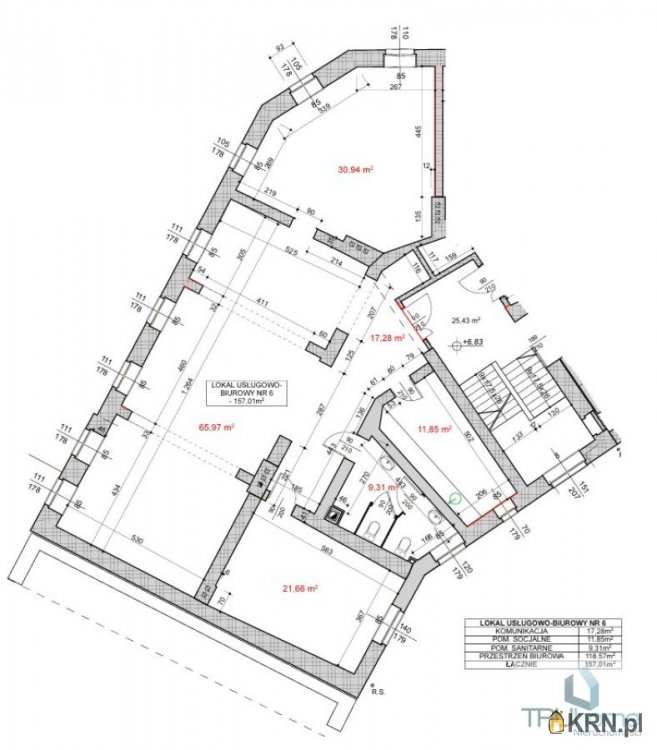 Katowice, Środmieście, ul. Andrzeja, Lokal użytkowy  do wynajęcia, 3 pokojowe