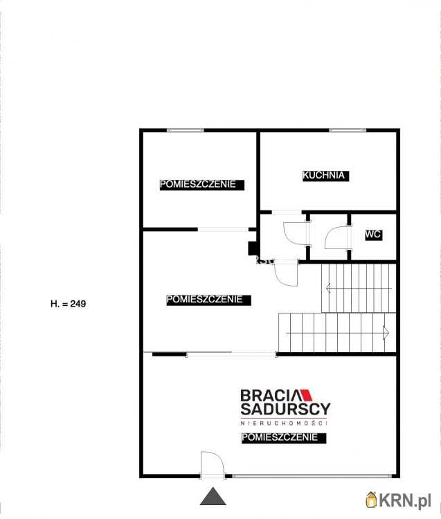 Kraków, Prądnik Biały, ul. Bociana, 5 pokojowe, Lokal użytkowy  na sprzedaż