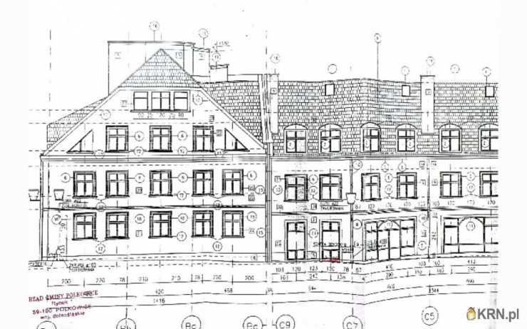 3 pokojowe, Polkowice, ul. Rynek, Lokal użytkowy  do wynajęcia