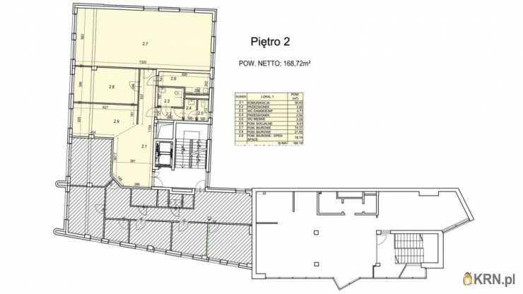 5 pokojowe, Lokal użytkowy  do wynajęcia, Kraków, Dębniki/Zakrzówek, ul. J. Brożka