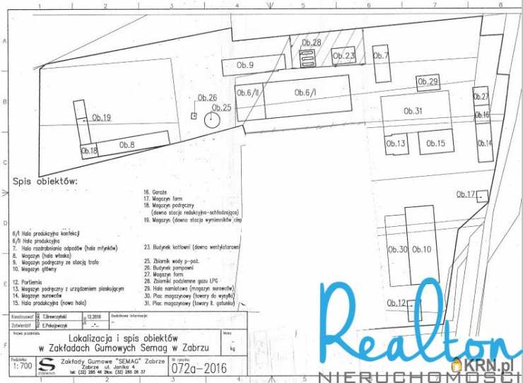 , Zabrze, ul. , Lokal użytkowy  na sprzedaż